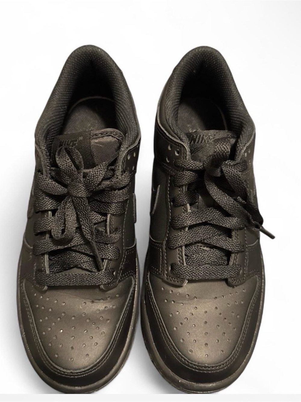 Nike Men's Black Dunk Low Sneakers